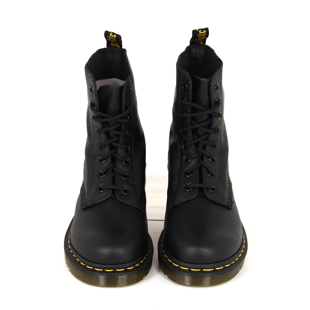 Dr. Martens Pascal, Black, Virginia, 13512006, 8-hole, Leather, Air Wair, NEW