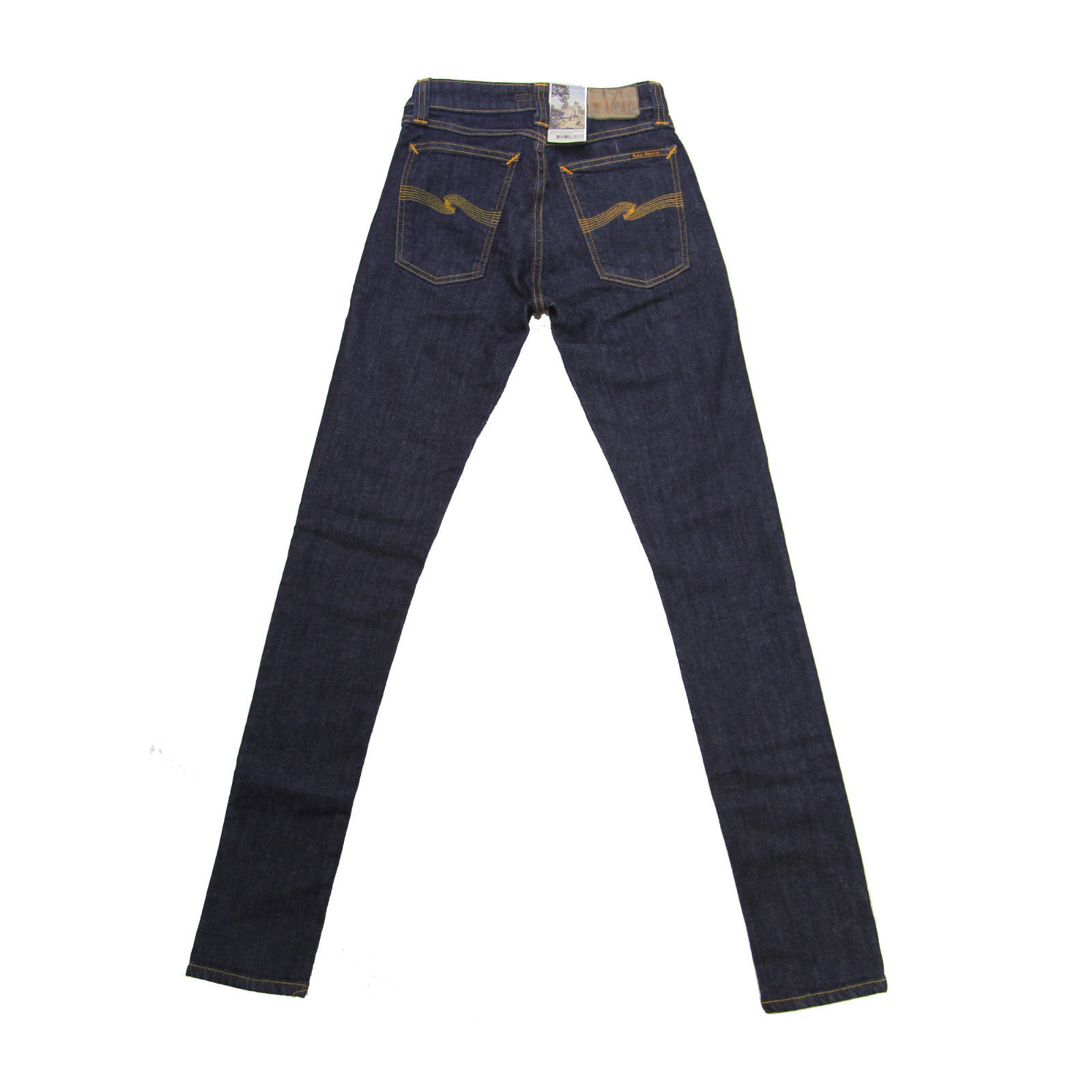 SKINNY LIN - Rinsed Open Orange