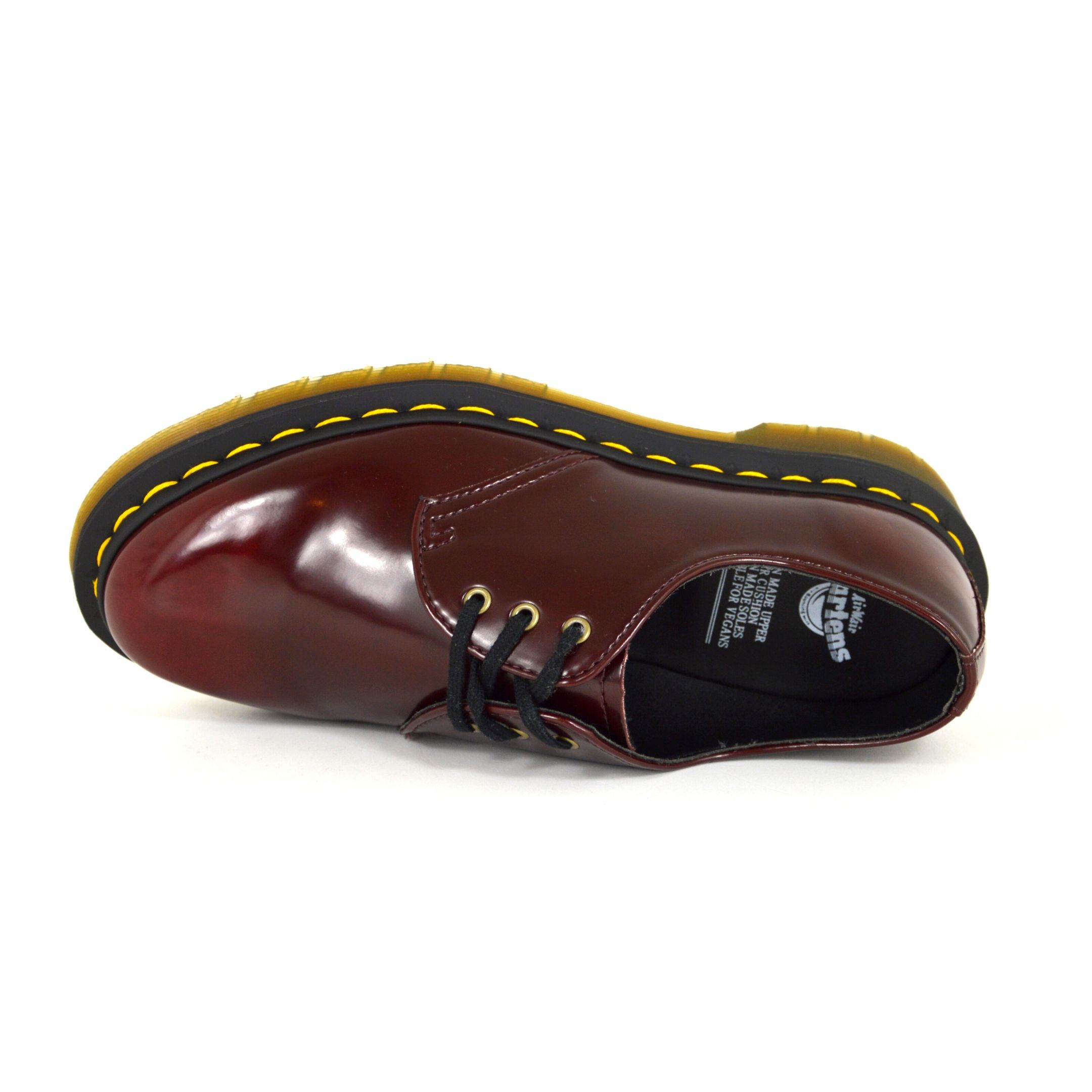 Dr Martens 1461 Cambridge Brush, Cherry Red, Vegan, 14046601, Air Wair, NEW