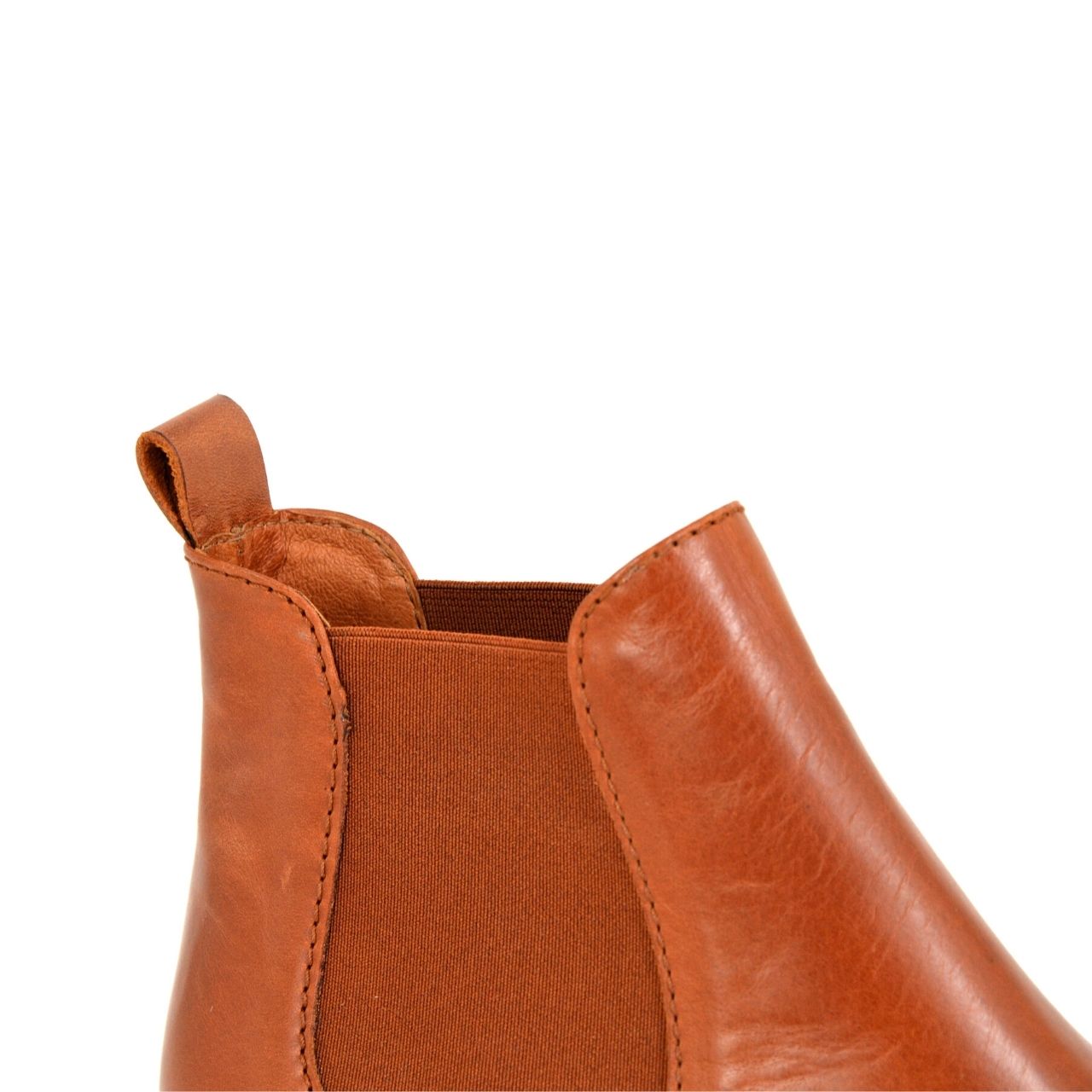 SESSUN Jim Lane Chelsea Boots, Terra, Fox, Brown, Boots, Leather, NEW
