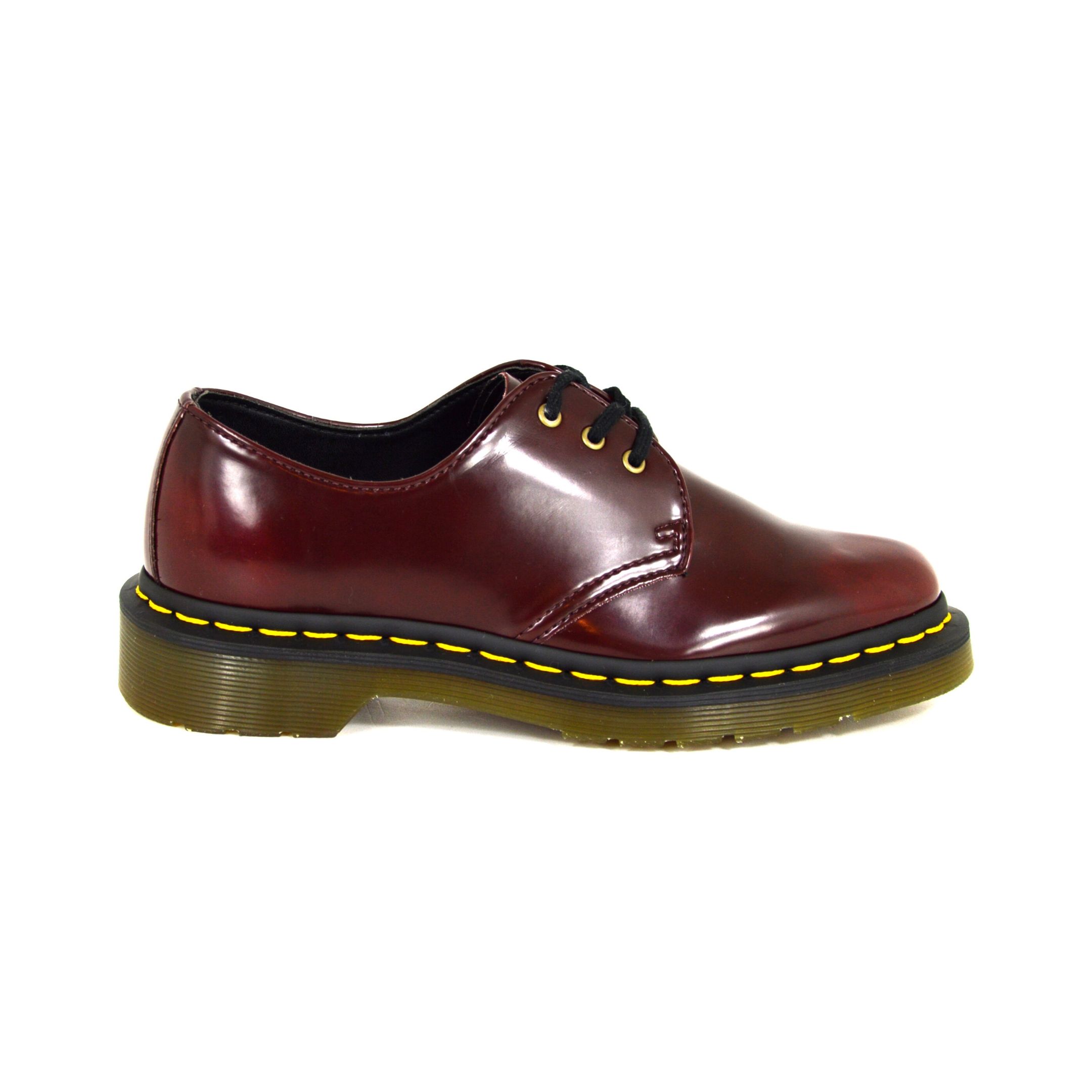 Dr Martens 1461 Cambridge Brush, Cherry Red, Vegan, 14046601, Air Wair, NEW