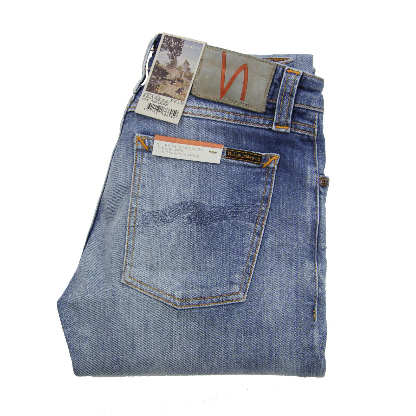 SKINNY LIN - Clean Stone Indigo