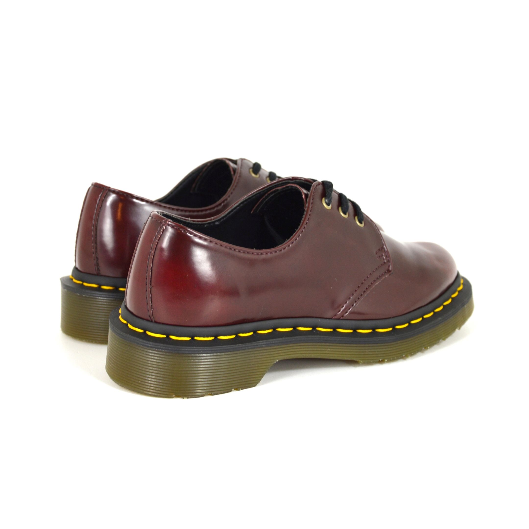 Dr Martens 1461 Cambridge Brush, Cherry Red, Vegan, 14046601, Air Wair, NEW