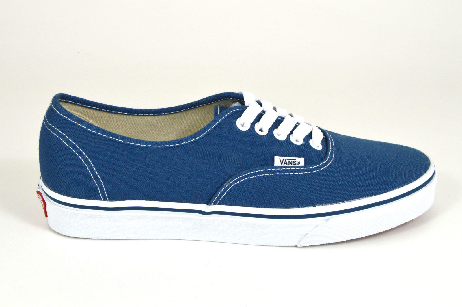 Vans Authentic Skate Shoes, Navy, vee3nvy CANVAS, TRAINERS, NEW