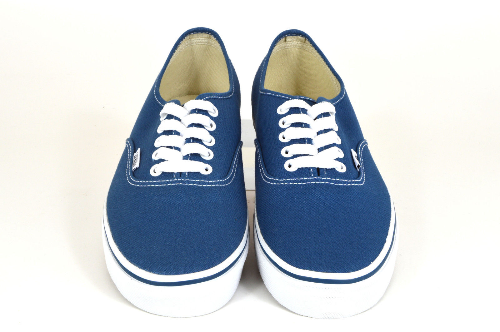 Vans Authentic Skate Shoes, Navy, vee3nvy CANVAS, TRAINERS, NEW