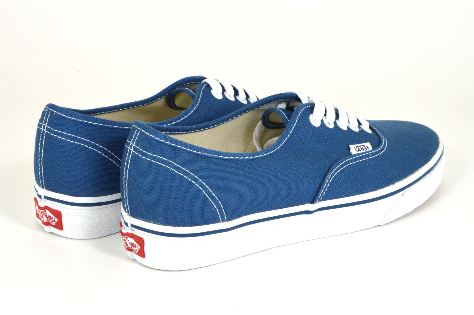 Vans Authentic Skate Shoes, Navy, vee3nvy CANVAS, TRAINERS, NEW